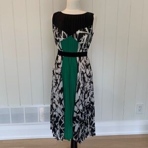 BCBG MaxAzria Black And White Dress